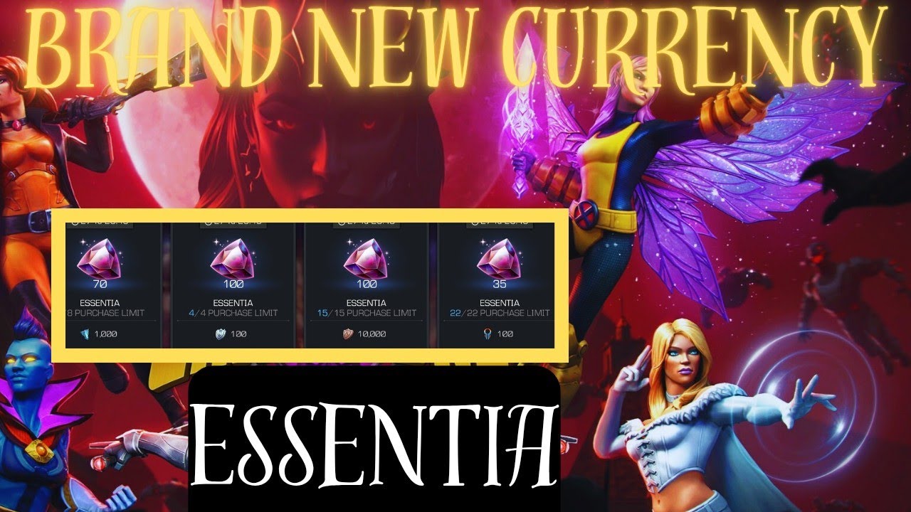 Brand New Currency Essentia Came and Free Essentia for Players in MCOC #essentia #mcocupdates