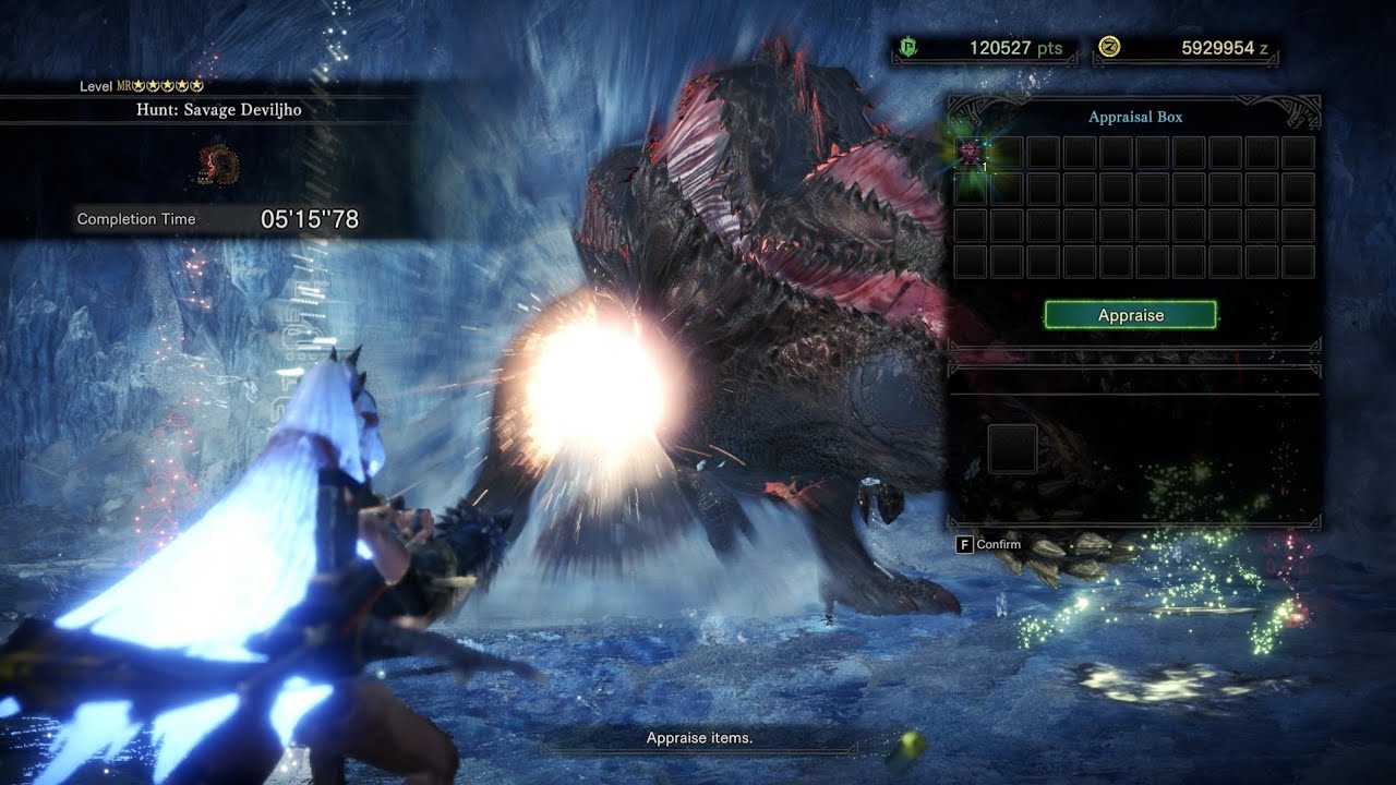 Monster Hunter World Iceborne | Savage Deviljho HBG Shieldless Pierce