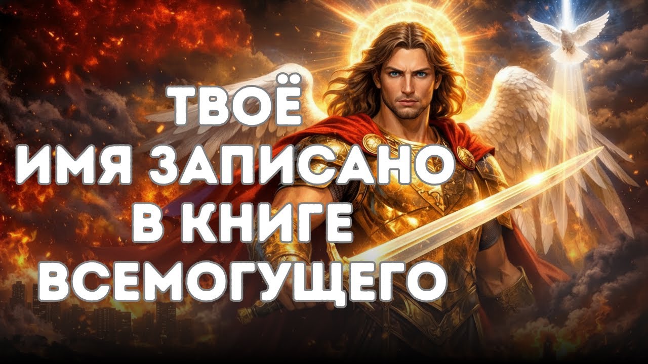 ТВОЁ ИМЯ ЗАПИСАНО В КНИГЕ ВСЕМОГУЩЕГО