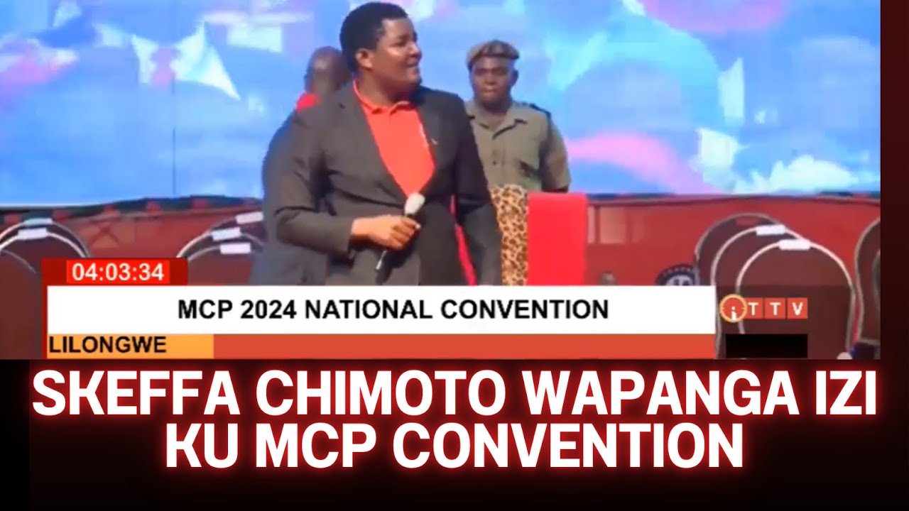 SKEFFA CHIMOTO WAIMBA NYIMBO IYI KU CONVENTION YA MCP LERO