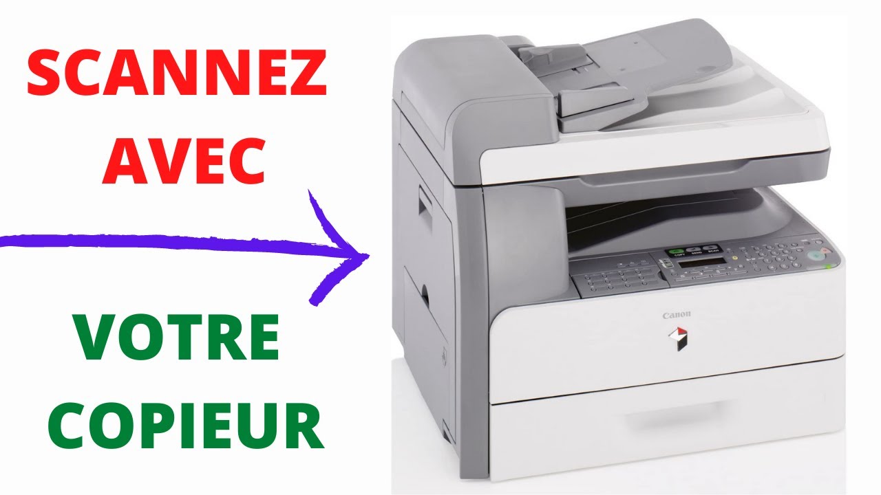 Scanner avec son copieur  Canon IR1018, IR1024, IR2016, IR2202, IR4570.