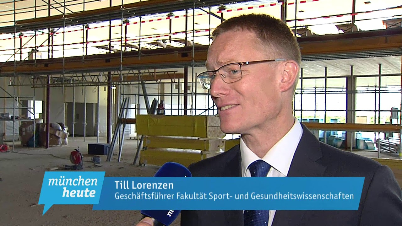 Rohbau fertig - Technische Universität bekommt neuen Sportcampus