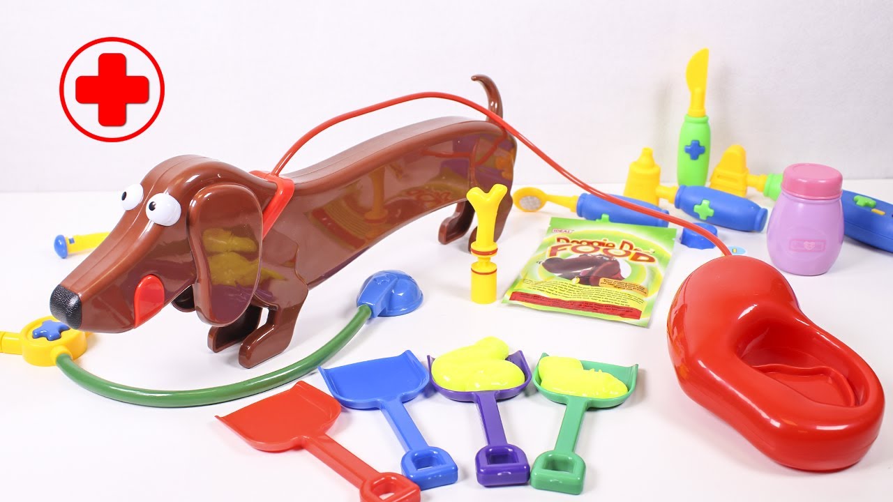 GROSS DOGGIE DOO Table Toys ❤We play with Puppy Doggie Doo❤