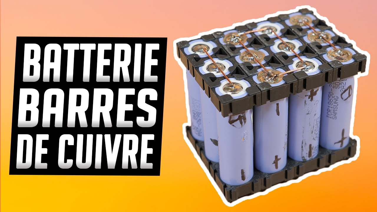⚡️ Dimensionner et assembler sa batterie - Barre de cuivre