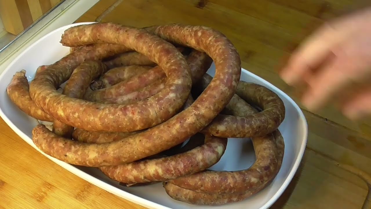 236 # Кабанос, приготовленный в луковой воде – отличный вкус без копчения – SUB –  Yami Yami