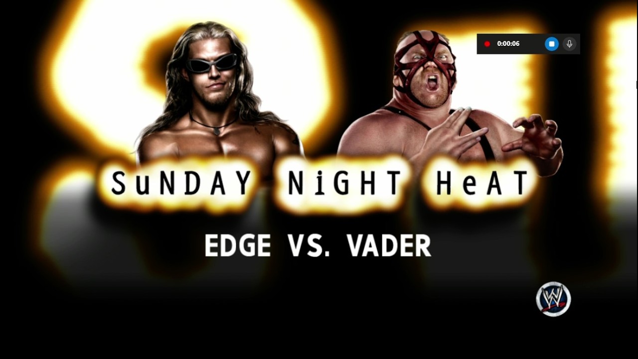Wwe 13 Attitude Era Off Scrip # 59 Edge Wwwe Debut Match