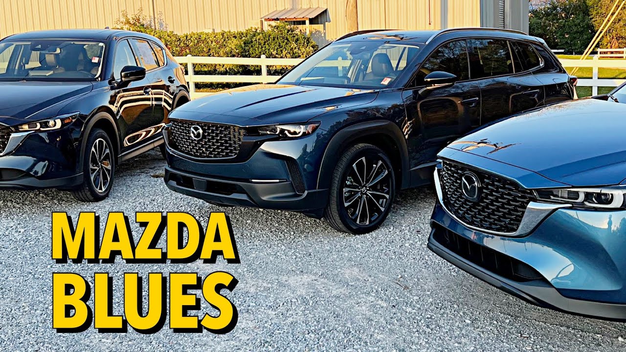 Which Beautiful Blue Do You Prefer on Mazda Crossovers?