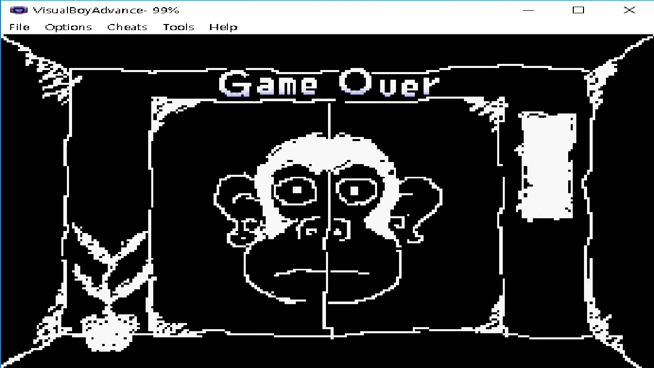 Warioware Twisted Game over After the Losing Microgames in don't move
