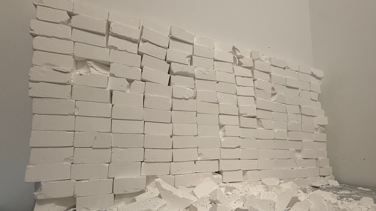191 Blocks, Long Over Due, Massive Plain Jane Chalk Crush Satisfying Crunch