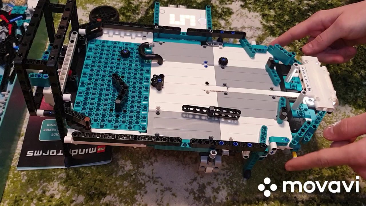 LEGO mindstorms flipper automat
