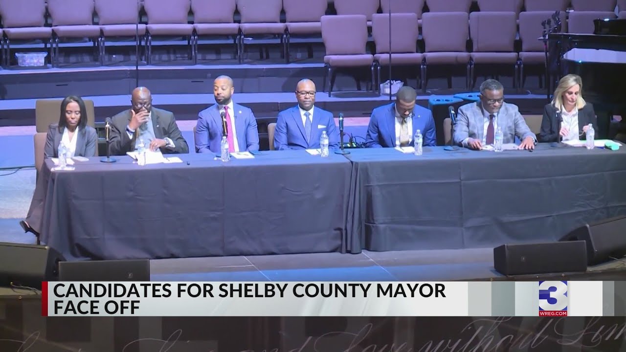 Seven Democrats debate for Shelby County mayor