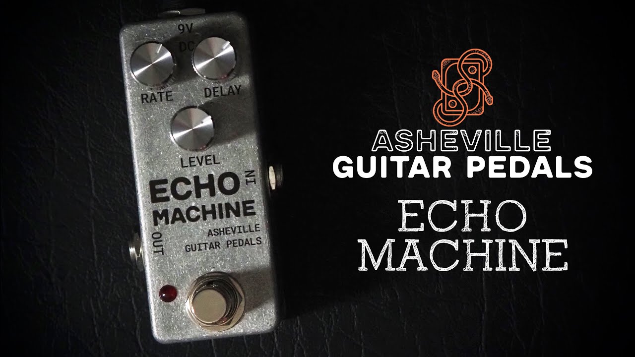 Asheville Guitar Pedals Echo Machine Delay