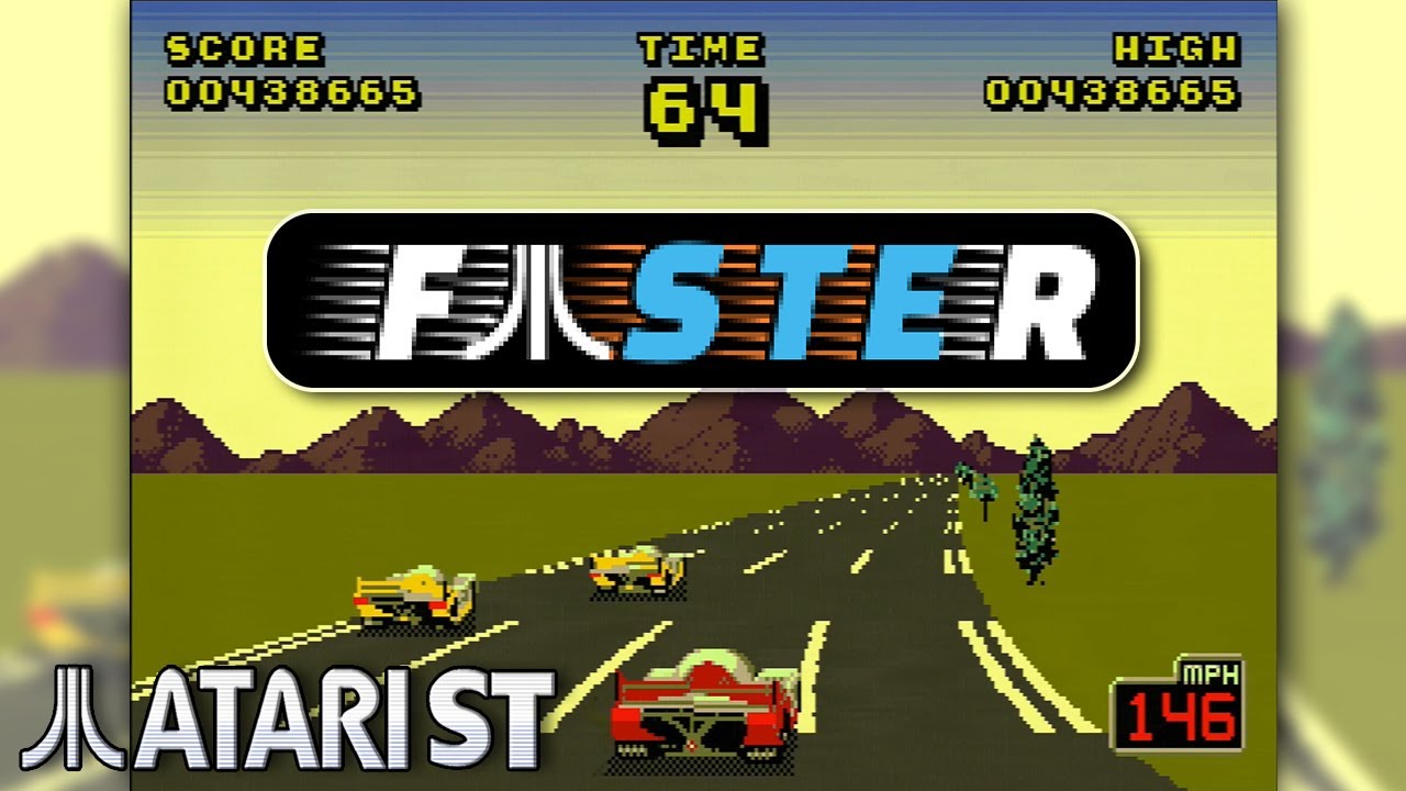 Faster (2024) Captured on actual Atari STE hardware - Quick Look - Atari ST