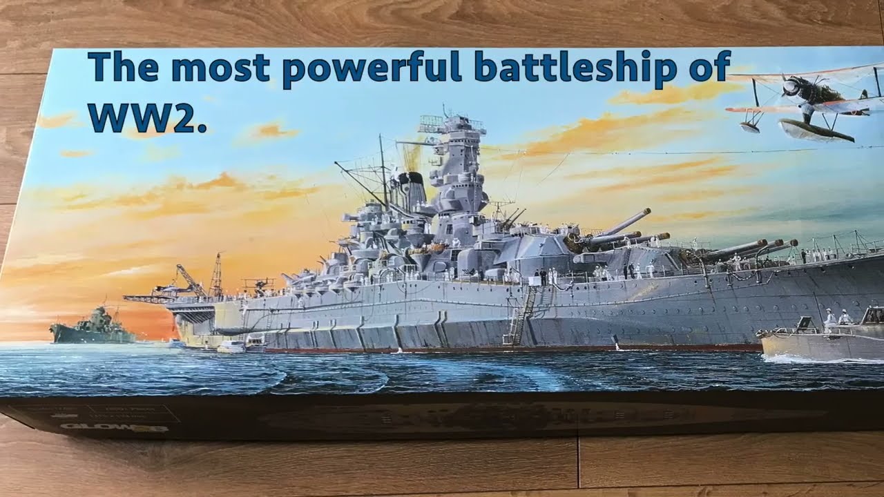 First Impressions, Glow2B, 1/200, IJN Yamato, part 1 . Content and instructions review.