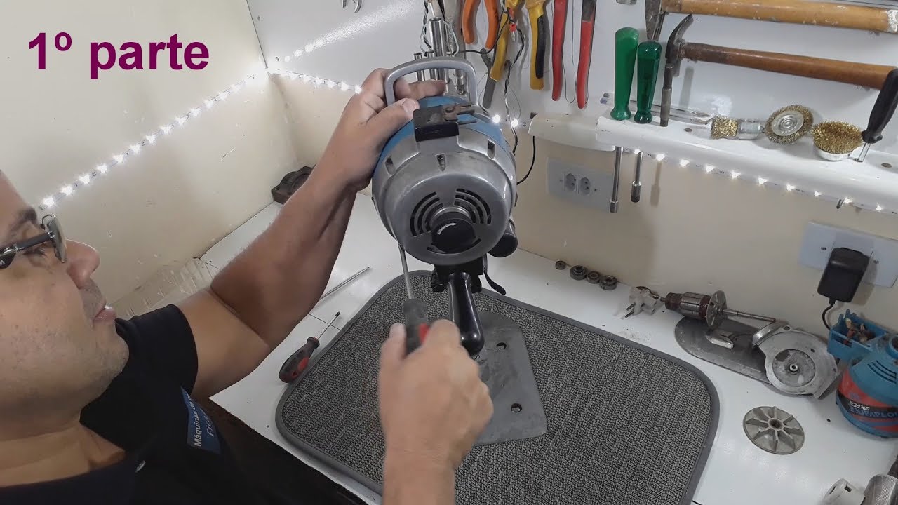 Máquina de cortar tecido de 8 polegadas.