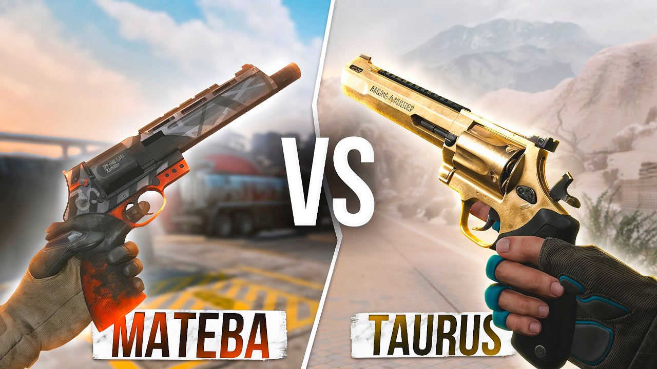 MATEBA VS TAURUS HUNTER  - ЧТО ЛУЧШЕ В WARFACE 2025?