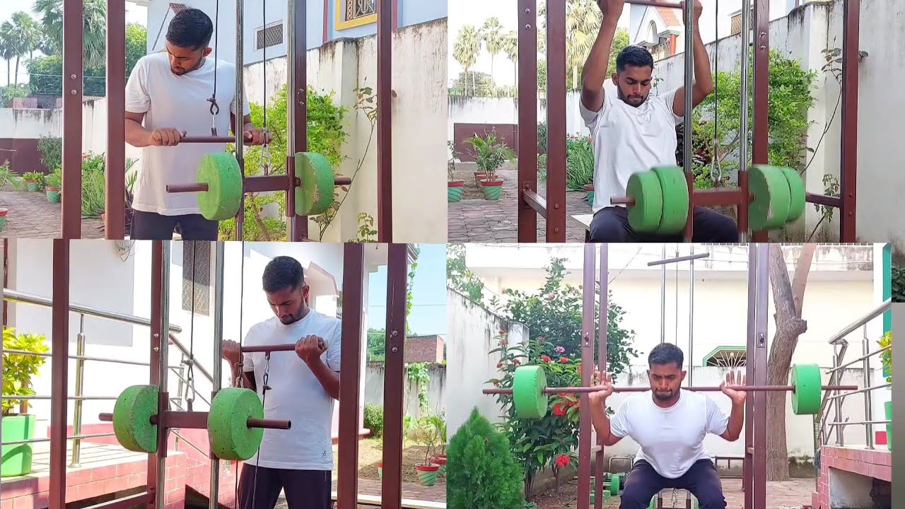 Homemade Portable Back/Biceps/Triceps/leg Machine || All-in-one Gym Machine (@gfrncrafts7979).