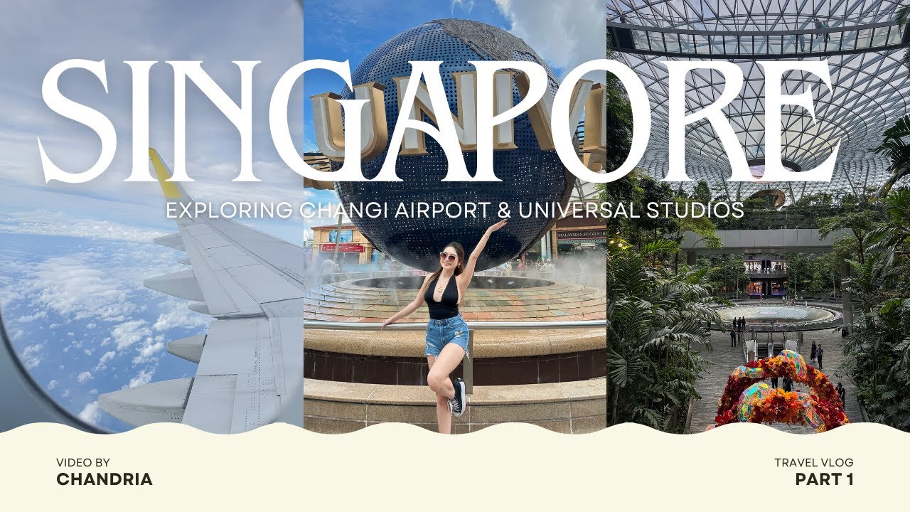 Singapore Vlog 🇸🇬 (Part 1) | Changi Airport & Universal Studios