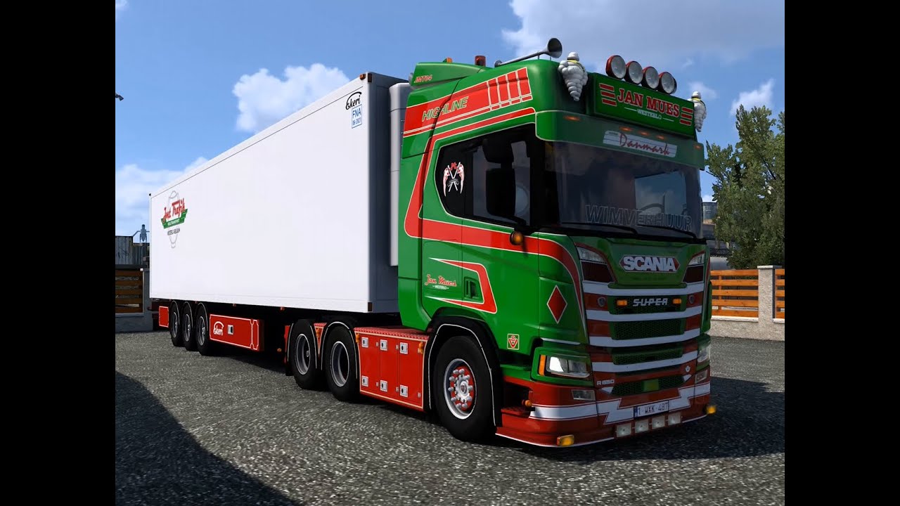 【ETS2 1.50Beta】Scania R650 + Trailer 