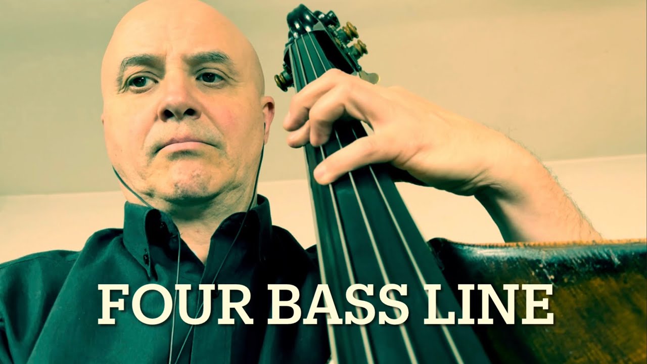 Four Bass Line Play Along Backing Track