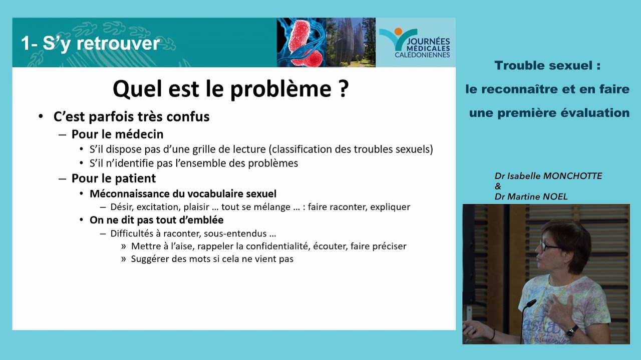 Trouble sexuel : le reconnaitre et en faire une première évaluation