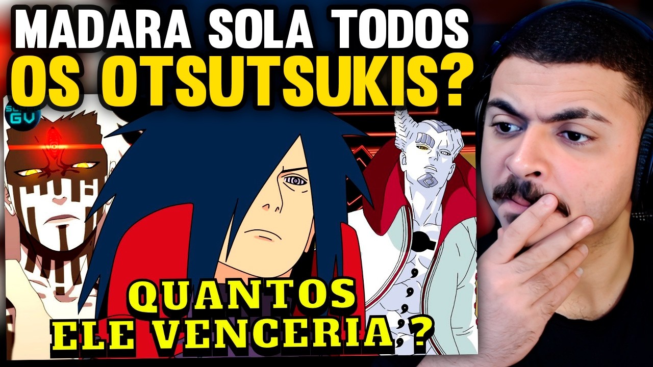 KAMUZ REAGE: MADARA VS OTSUTSUKIS! QUANTOS ELE VENCERIA?
