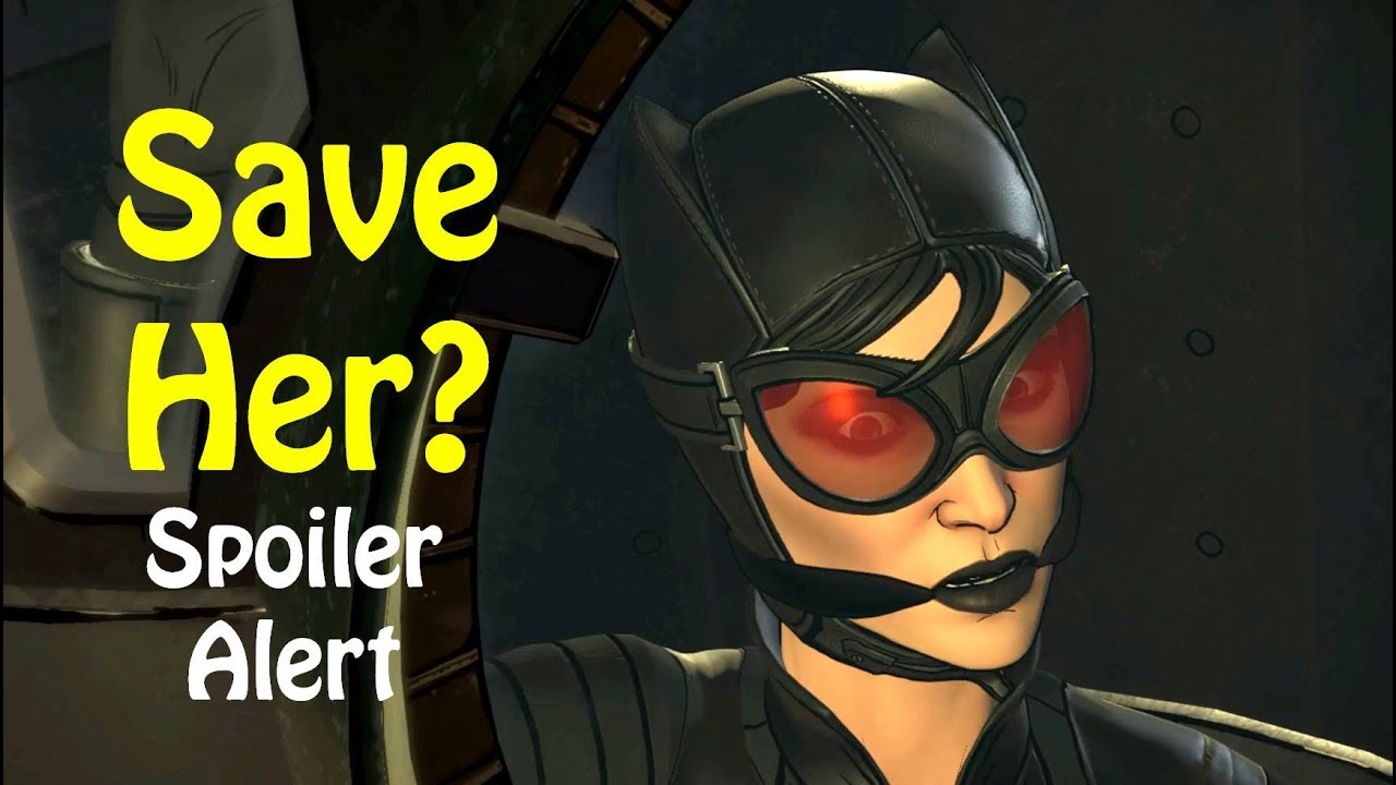 Save Bruce or Save Catwoman - ALL ENDINGS - Batman the Enemy Within Episode 3