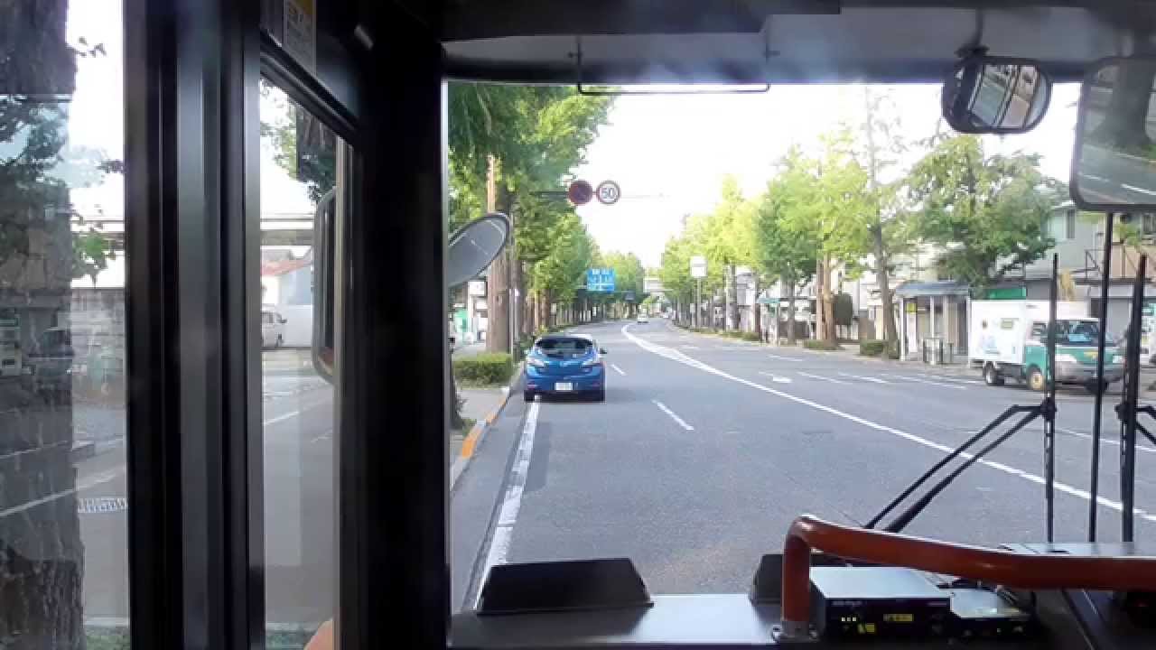 神奈中バス 八07 前面展望 相模湖駅⇒大垂水⇒高尾山口⇒高尾駅前⇒八王子駅北口