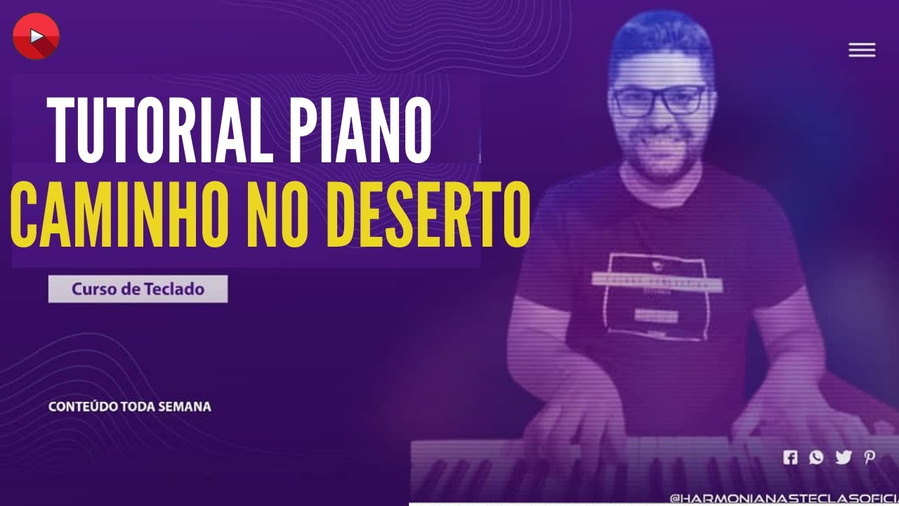 COMO TOCAR CAMINHO NO DESERTO NÍVEA SOARES -  PIANO E TECLADO TUTORIAL