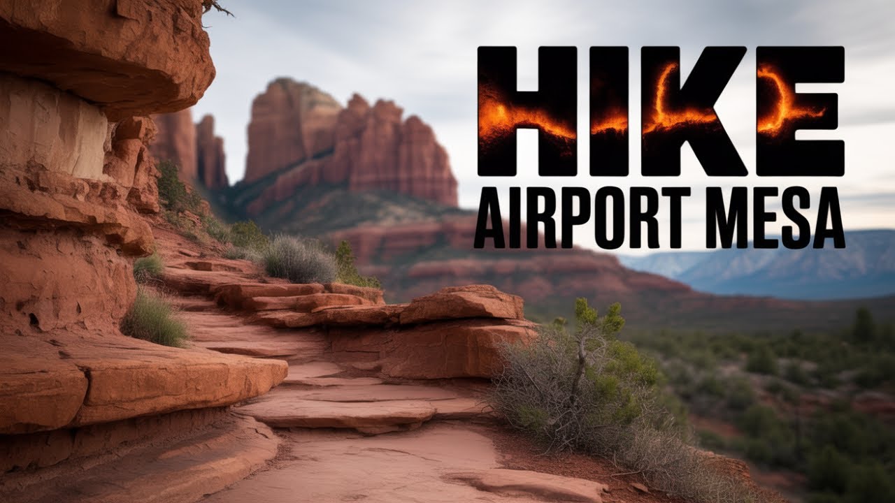Hiking Airport Mesa Loop in Sedona Arizona