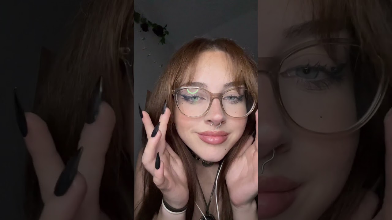 ASMR| Stukanie w okulary #asmr
