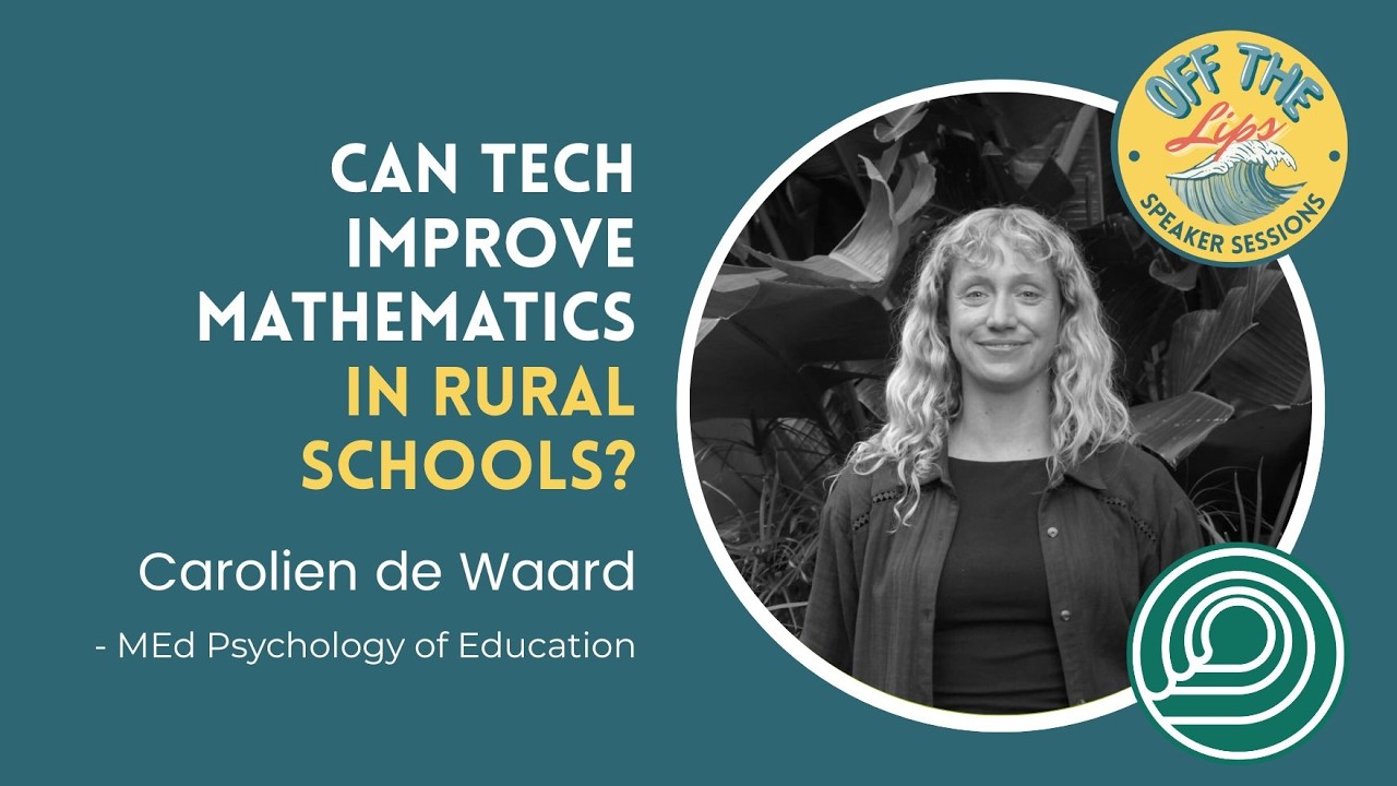 Can Tech Improve Mathematics in Rural Schools? // Carolien de Waard