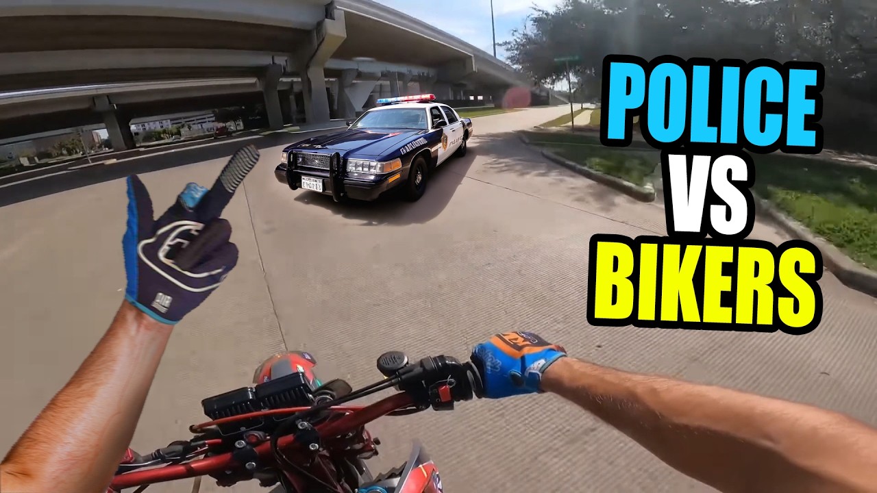 BIKERS VS COPS | POLICE CHASE MOTORCYCLES 2025