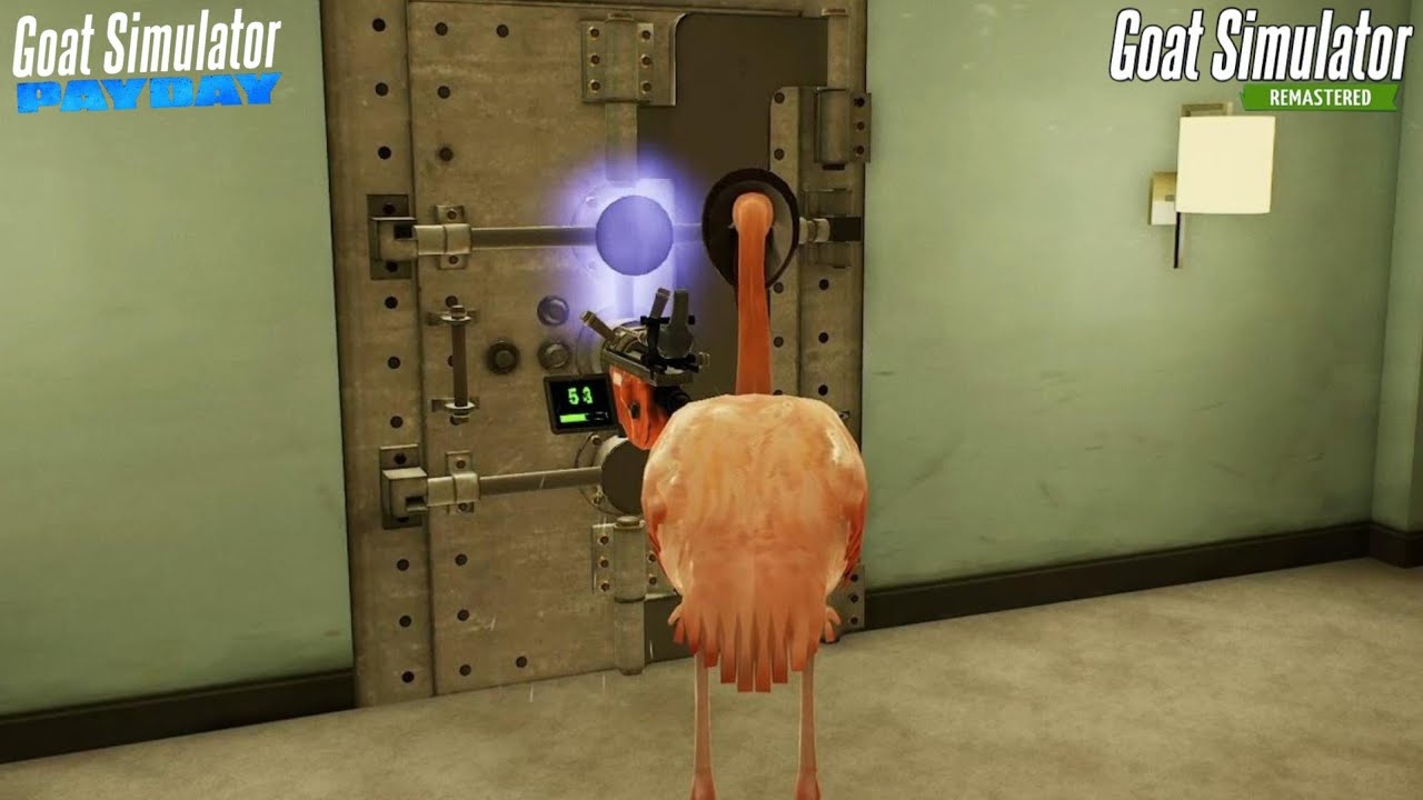 Drill For Cheese (Payday) - Goat Simulator Remastered