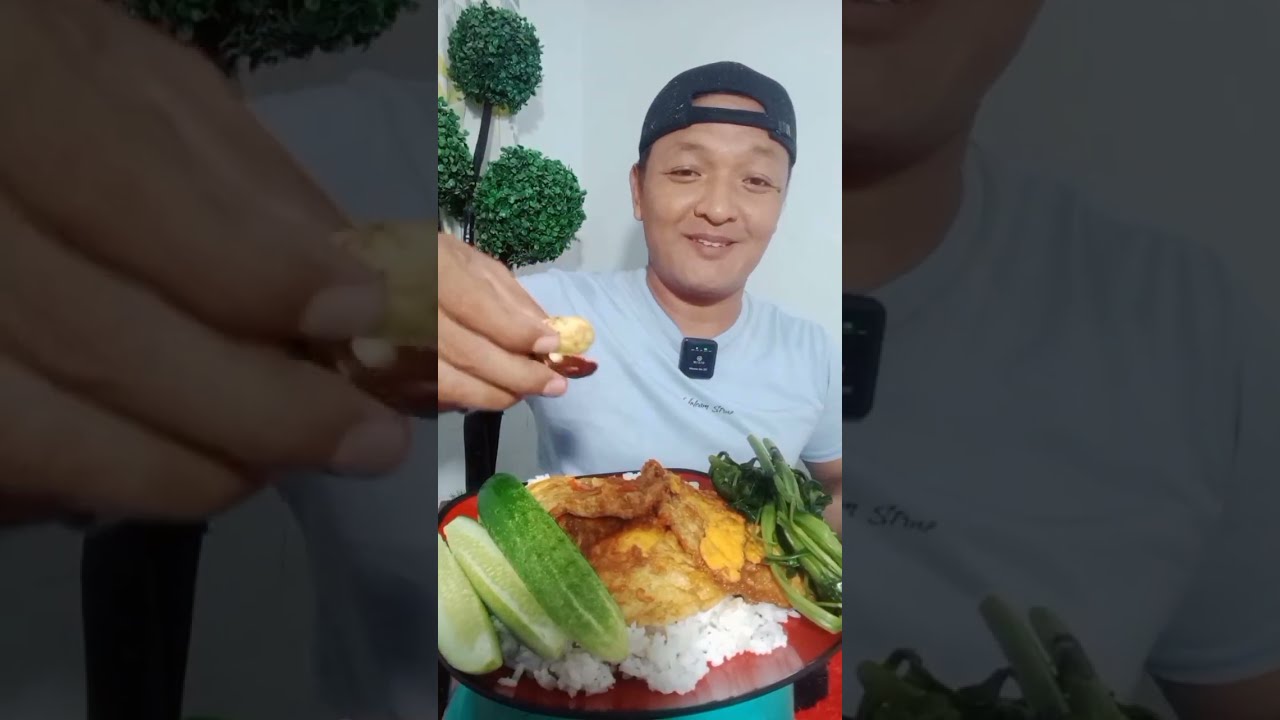 mukbang telur balado racikan sendiri yang bikin nambah nasi