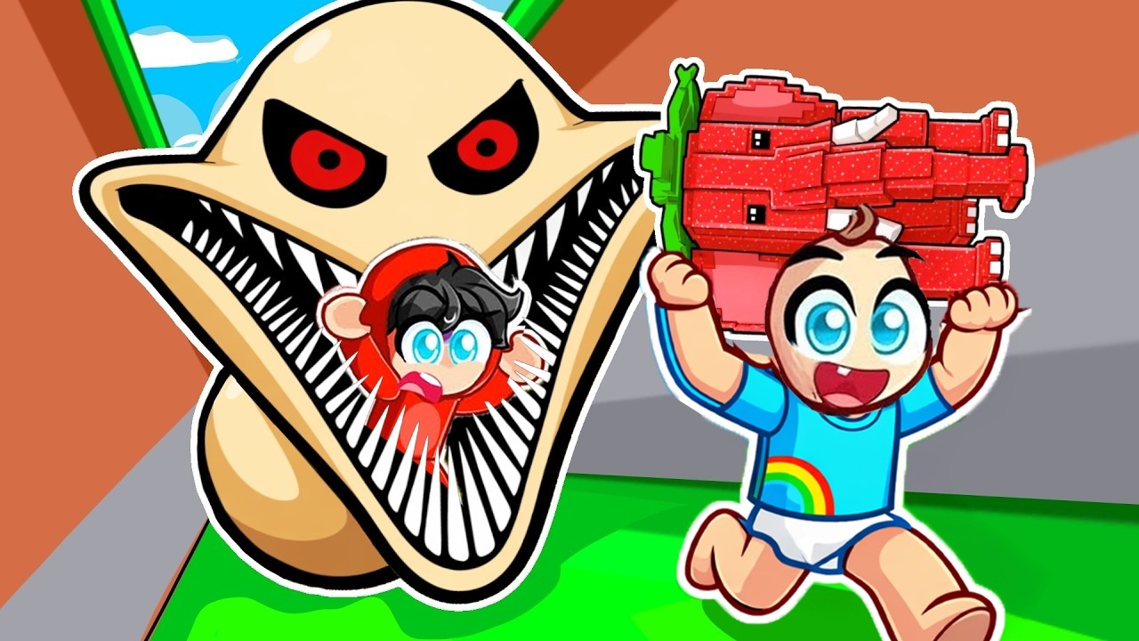 UCIEKAM PRZED ROBAKIEM 67 ABY OCALIĆ BRAINROTY w Roblox!