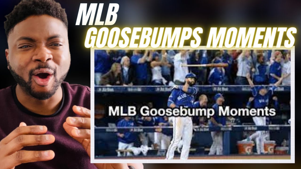 Британец реагирует на крутые и мурашки по коже моменты MLB!