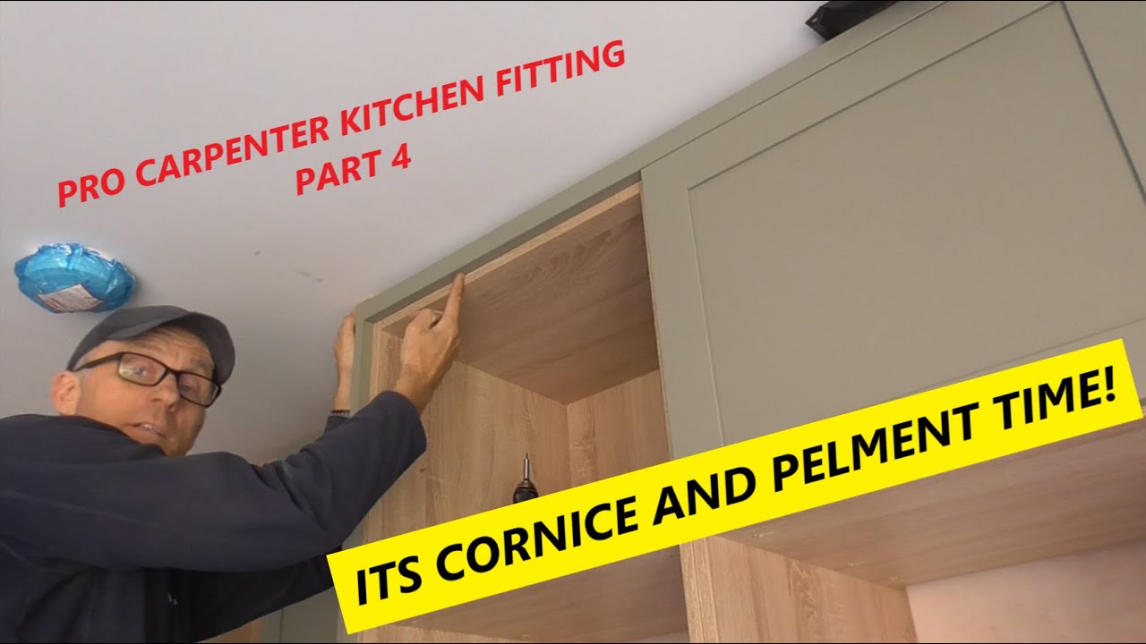 Kitchen fitting with a professional carpenter***PART 4***