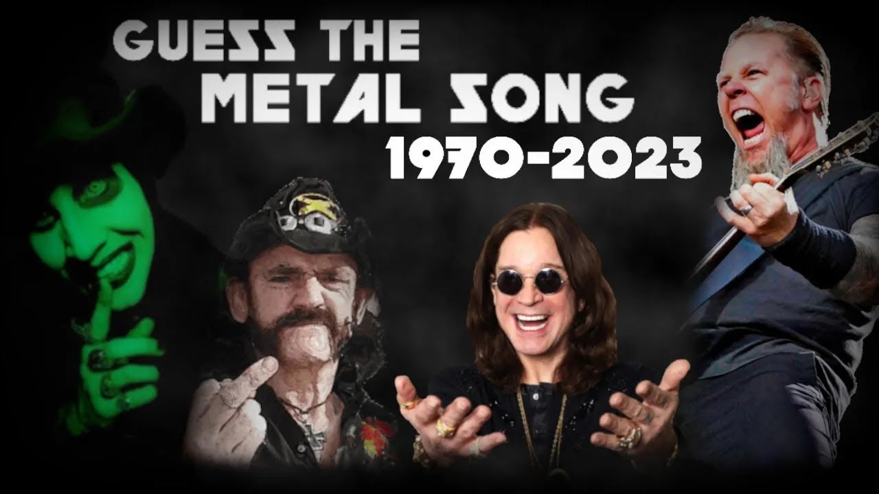 Guess the Metal Song From Each Year (1970-NOW) | QUIZ