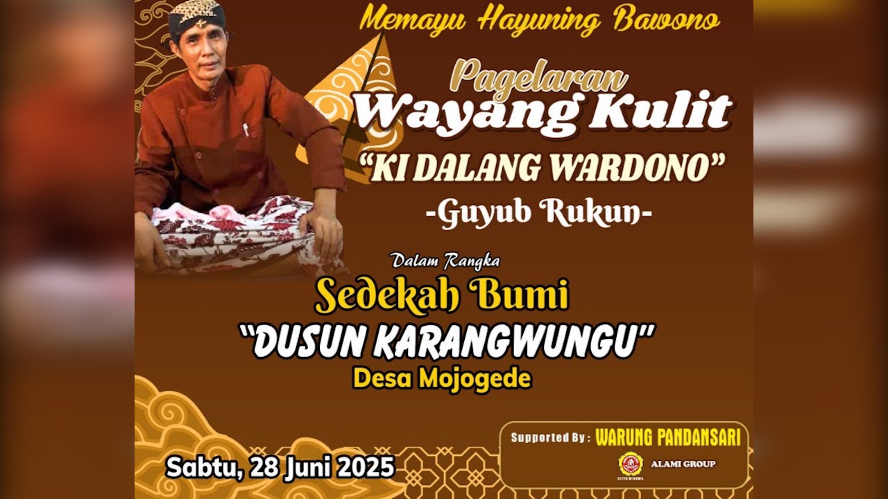 🔴LIVE STREAMING WAYANG KULIT & CAMPURSARI 