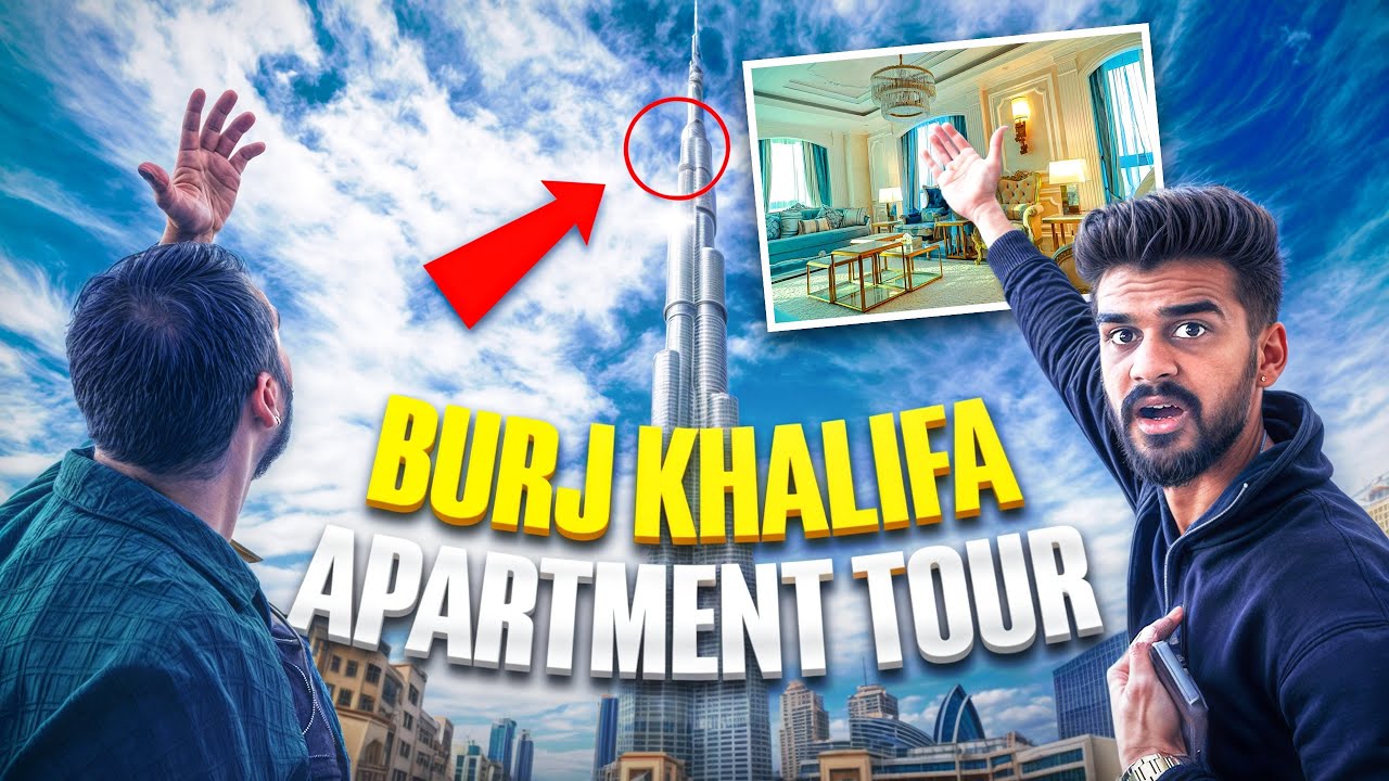 First kannada Room Tour of  Burj Khalifa 😳 | Samsameer_insta
