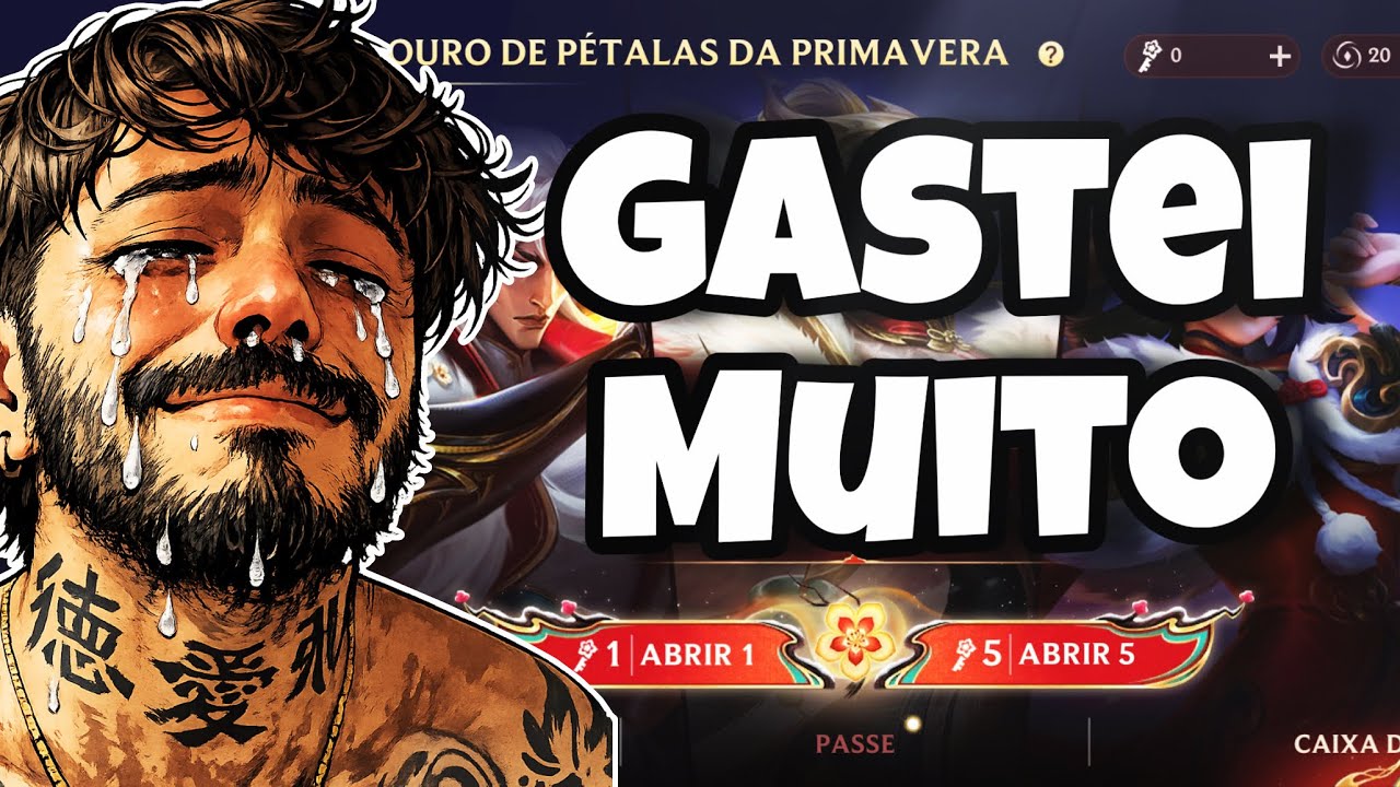 GASTEI MUITO DINHEIRO NO NOVO GACHA DO WILD RIFT!