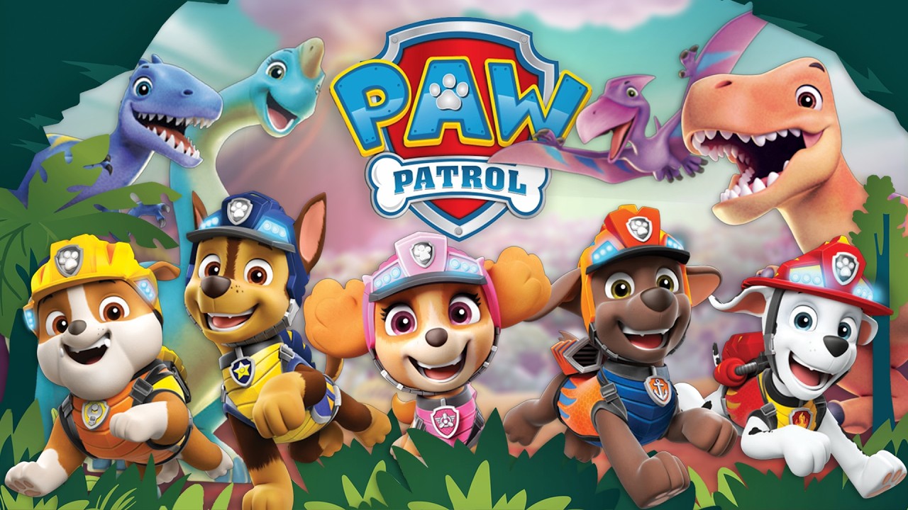 🔴 LIVE! PAW PATROL DINO Adventures! 🍿 🎬 | WildBrain Tiny Toon Town | Kids and Family Fun Adventures