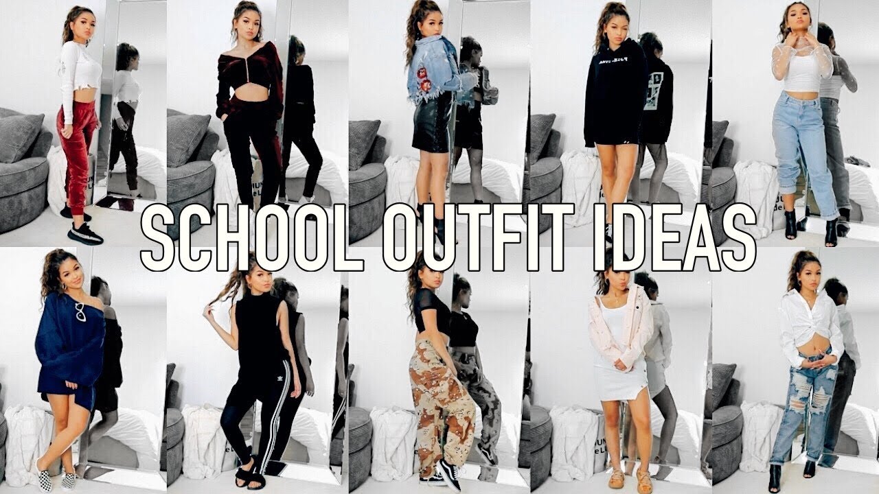 10 OUTFIT IDEAS FOR SCHOOL | Back to School