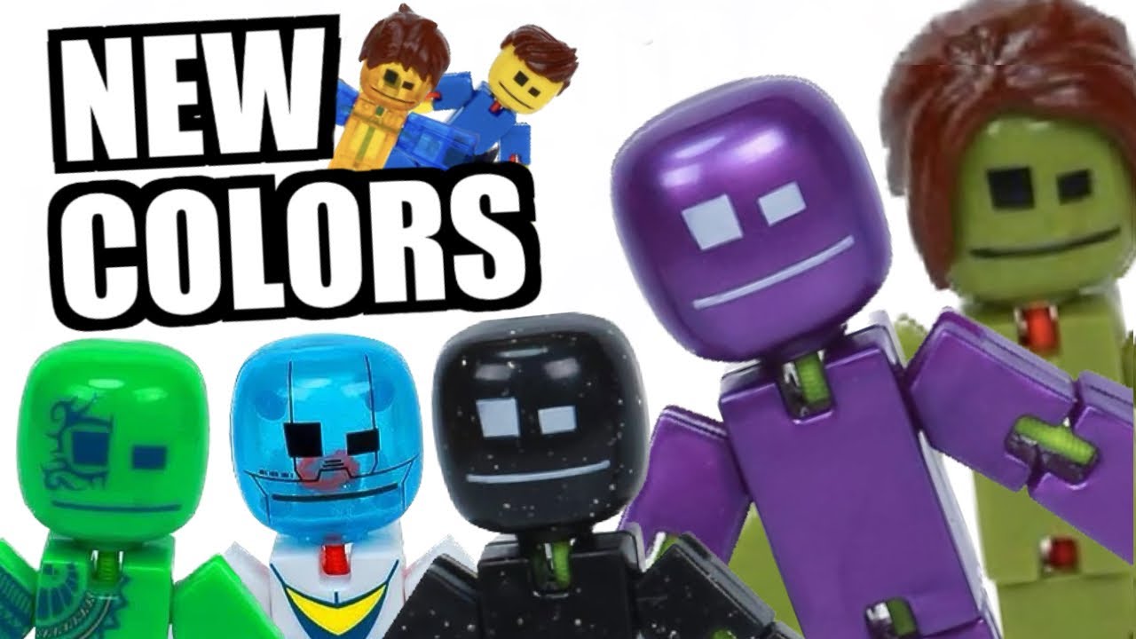 *NEW* Stikbot colors, action packs, and family pack!