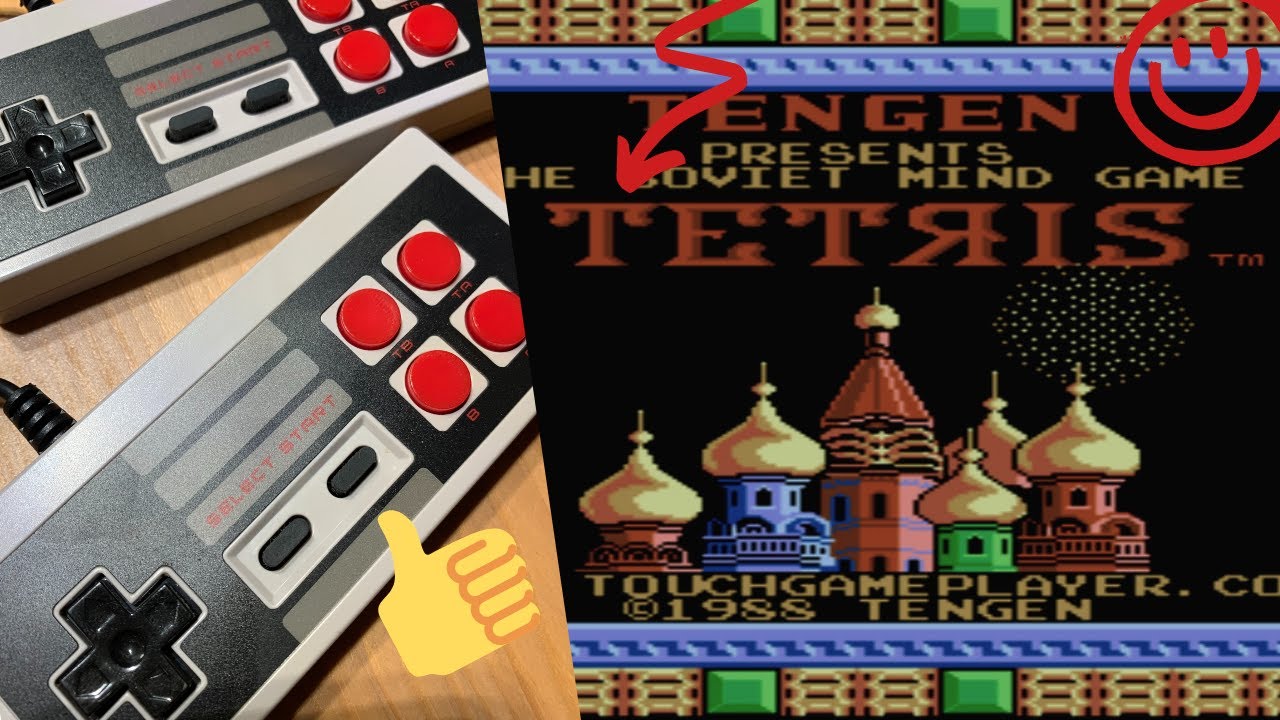 ТЕТРИС. ДЕНДИ. TETRIS (NES) Сколько уровней пройдешь ТЫ ?!