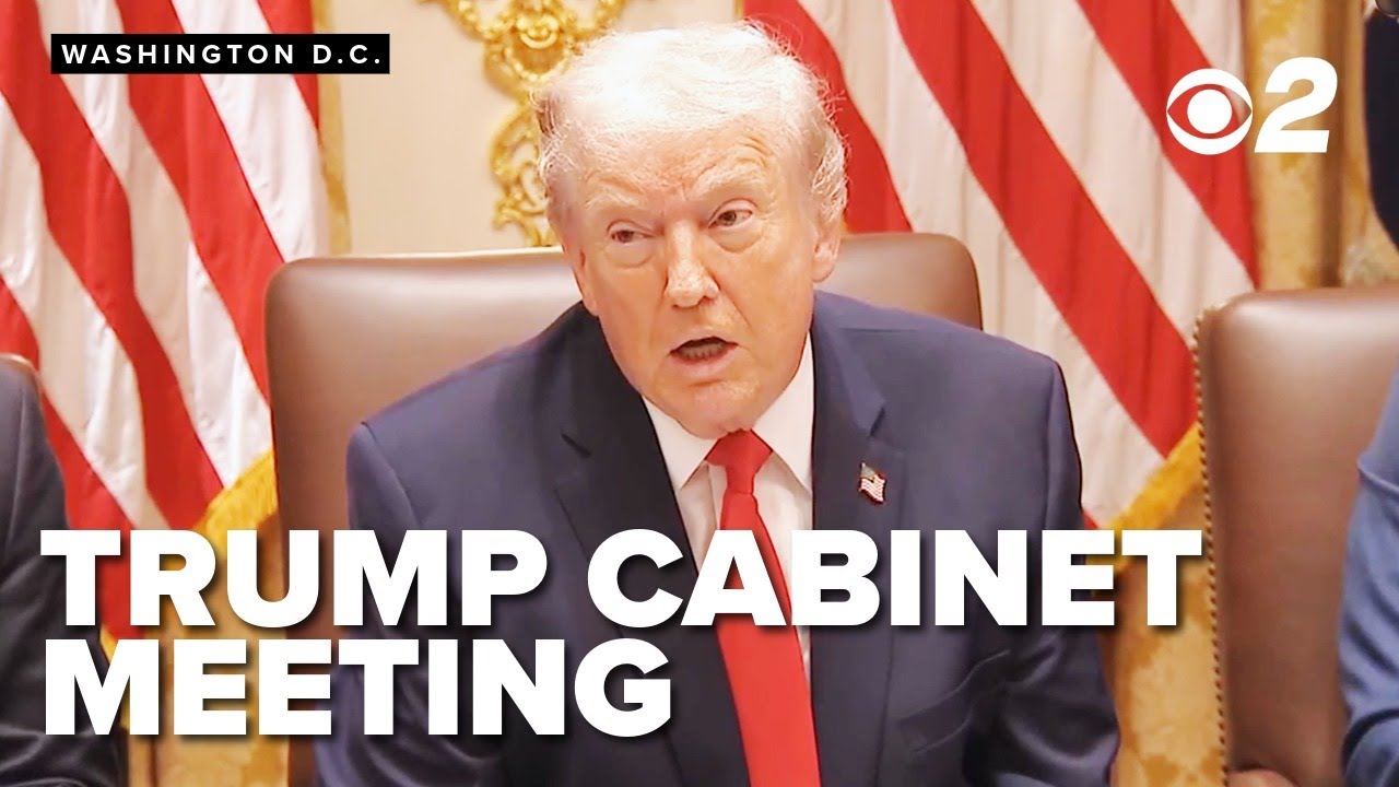 FULL PRESSER: Trump hosts cabinet meeting and addresses Minnesota crackdown, inflation, home prices