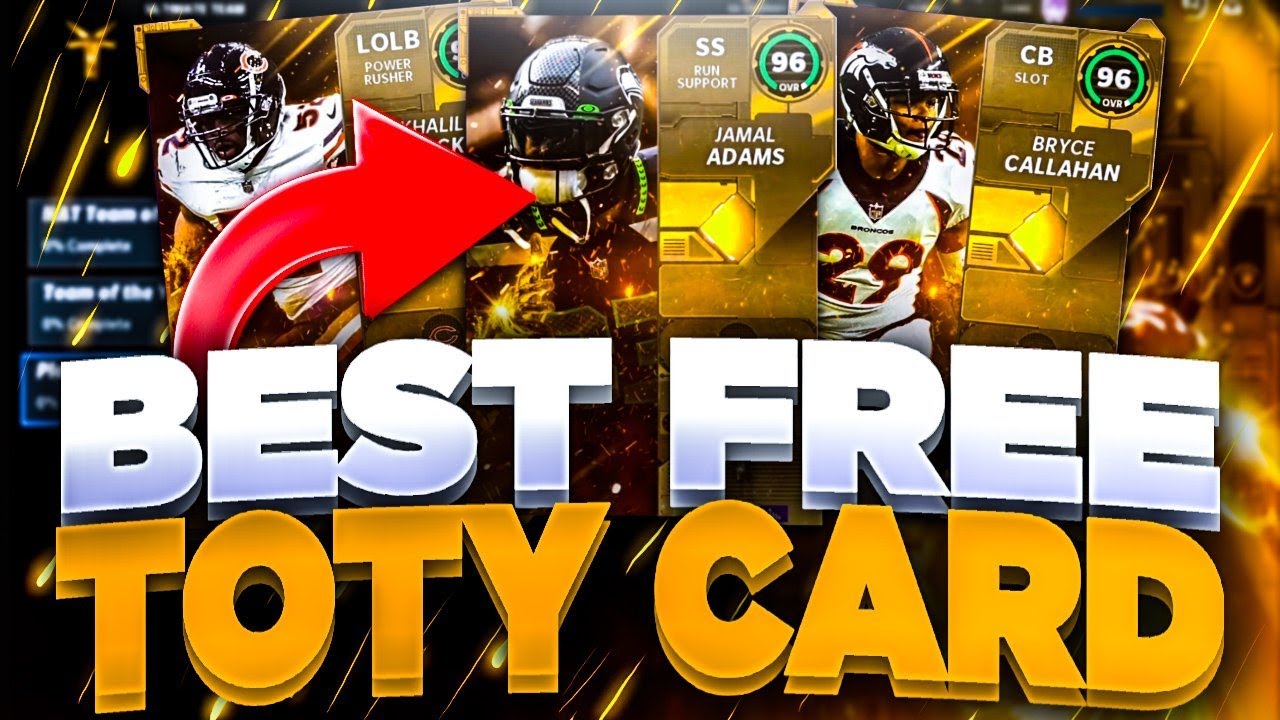RANKING TOTY CARDS YOU NEED! | BEST FREE TEAM OF THE YEAR PLAYER MADDEN 21!