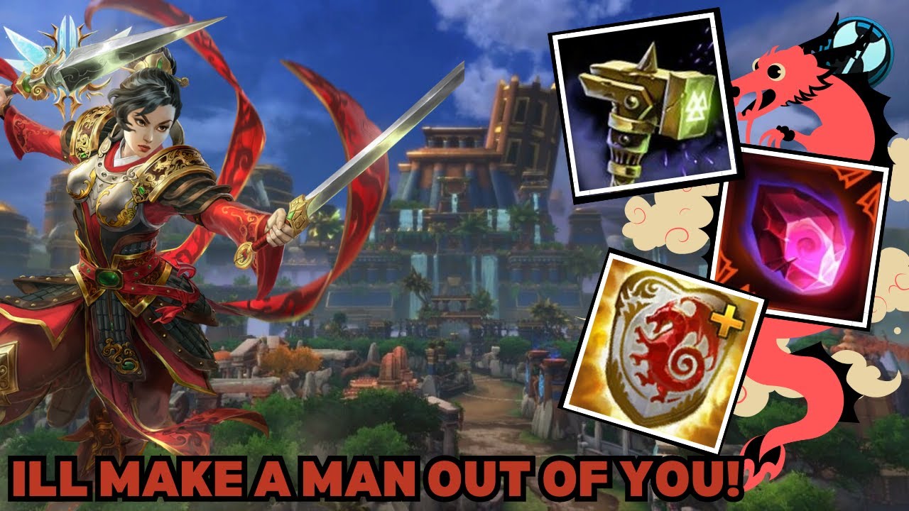 MULAN TURNS THE ENEMY TO A FAIRYTALE!!! - GRANDMASTERS MULAN SOLO SMITE