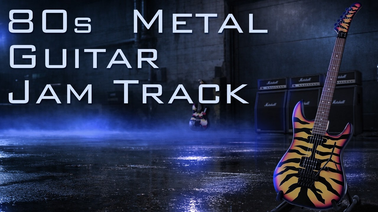 80s Metal Jam Track |  B Minor